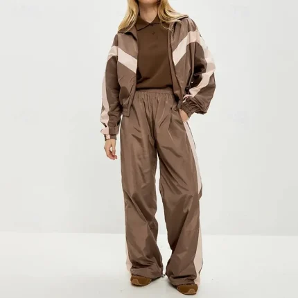 Women Sweatpants Track Pants Pink - Image 3