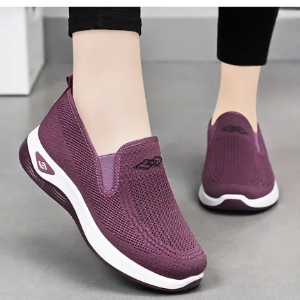 Women's Sneakers Comfort Shoes Outdoor Solid Color Summer - Image 6