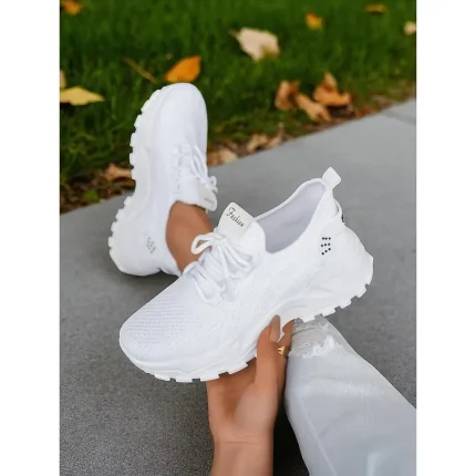 Women's Flyknit Athletic Sneakers - Image 5