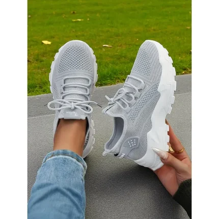 Women's Flyknit Athletic Sneakers - Image 8