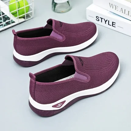 Women's Sneakers Comfort Shoes Outdoor Solid Color Summer - Image 5