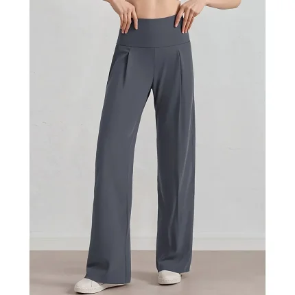 Women's Tracksuit Sweatpants Track Pants Fall Pocket Solid - Image 8