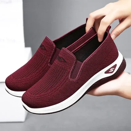 Women's Sneakers Comfort Shoes Outdoor Solid Color Summer - Image 3