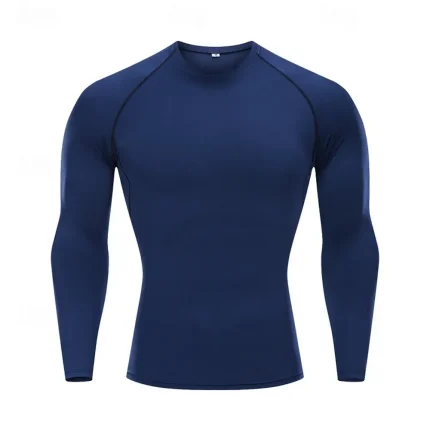 Men's Compression Shirt Running Shirt 3D Print Long - Image 7