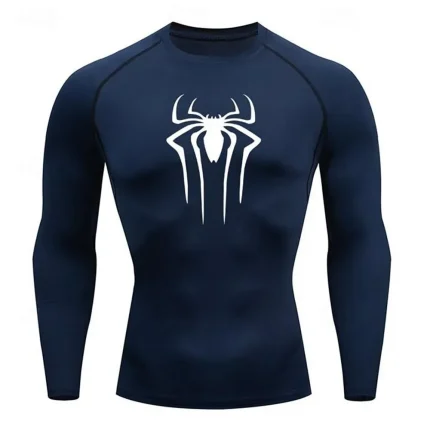 Men Compression Spiders Shirt - Image 6
