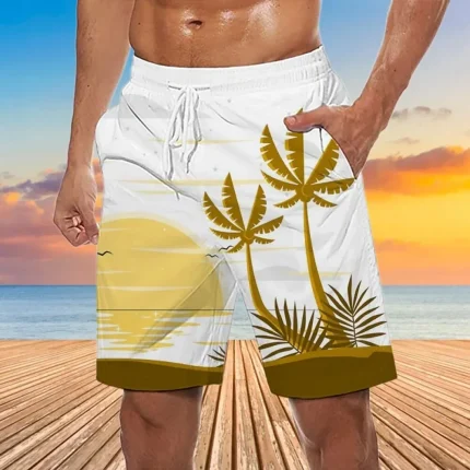 Men's Swim Trunks Swim Shorts Quick Dry Breathable - Image 3