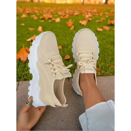 Women's Flyknit Athletic Sneakers - Image 2