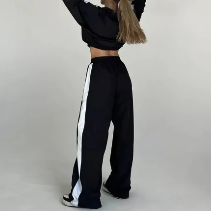 Women Sweatpants Track Pants Pink - Image 8
