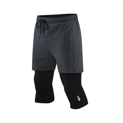 Men's Compression Shirt Running Shirt 3D Print Long - Image 5