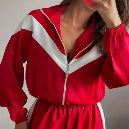 Women Sweatpants Track Pants Pink - Image 4