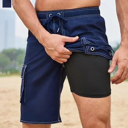 Men's Swim Trunks Swim Shorts Board Shorts Bottoms - Image 4